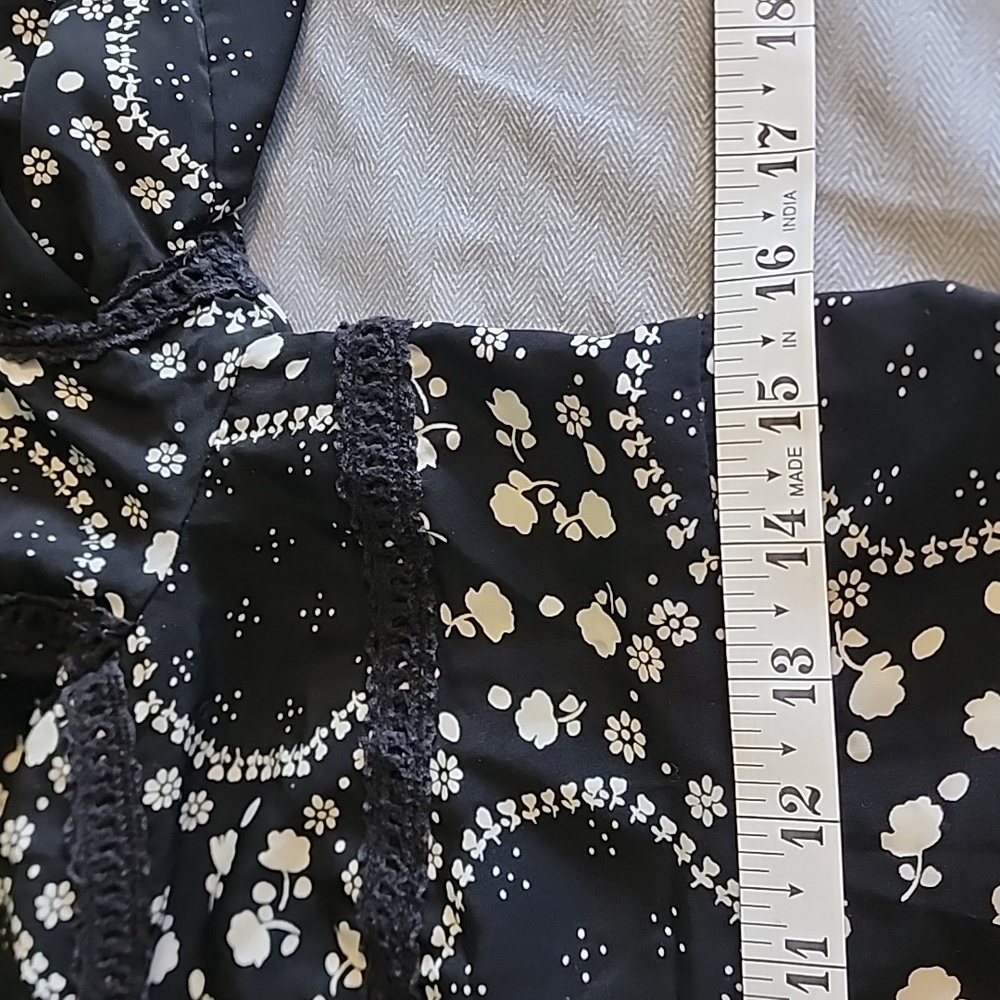 Free People Geo Garden Dress Women's sz 2 - Picture 14 of 15